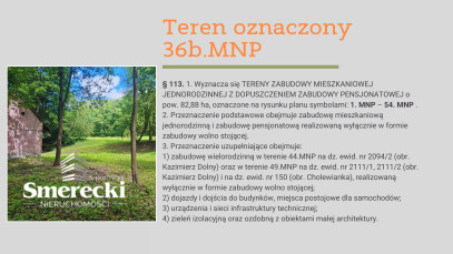 Działka Sprzedaż Kazimierz Dolny Czerniawy